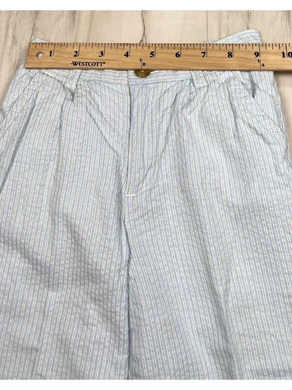 VTG THE CHILDREN'S PLACE TCP Boys 24M 3T Blue Seersucker 2pc SUIT Jacket Pants - Picture 10 of 14